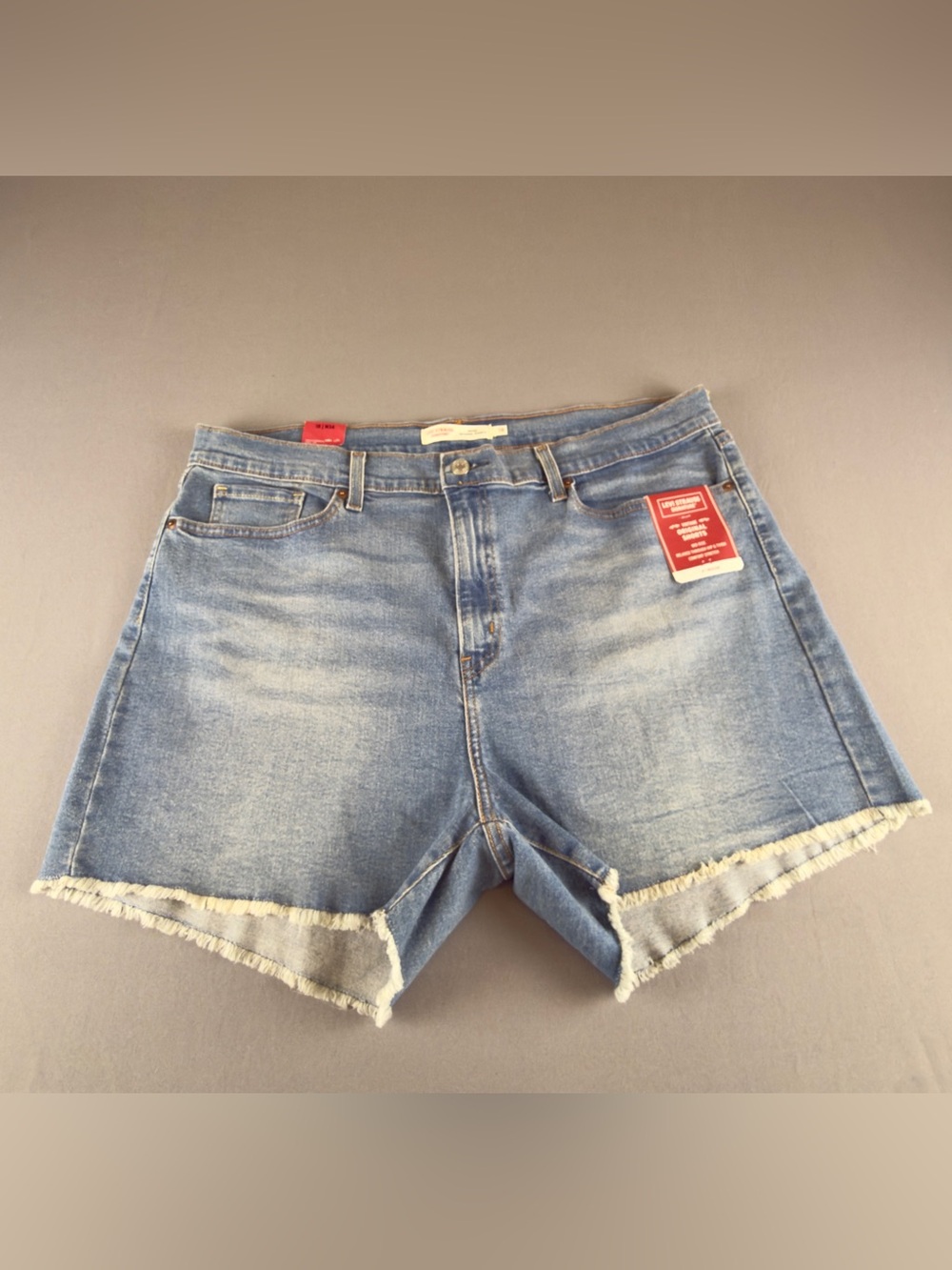 Levi Strauss Signature Light Blue Women’s Denim Cutoff Shorts